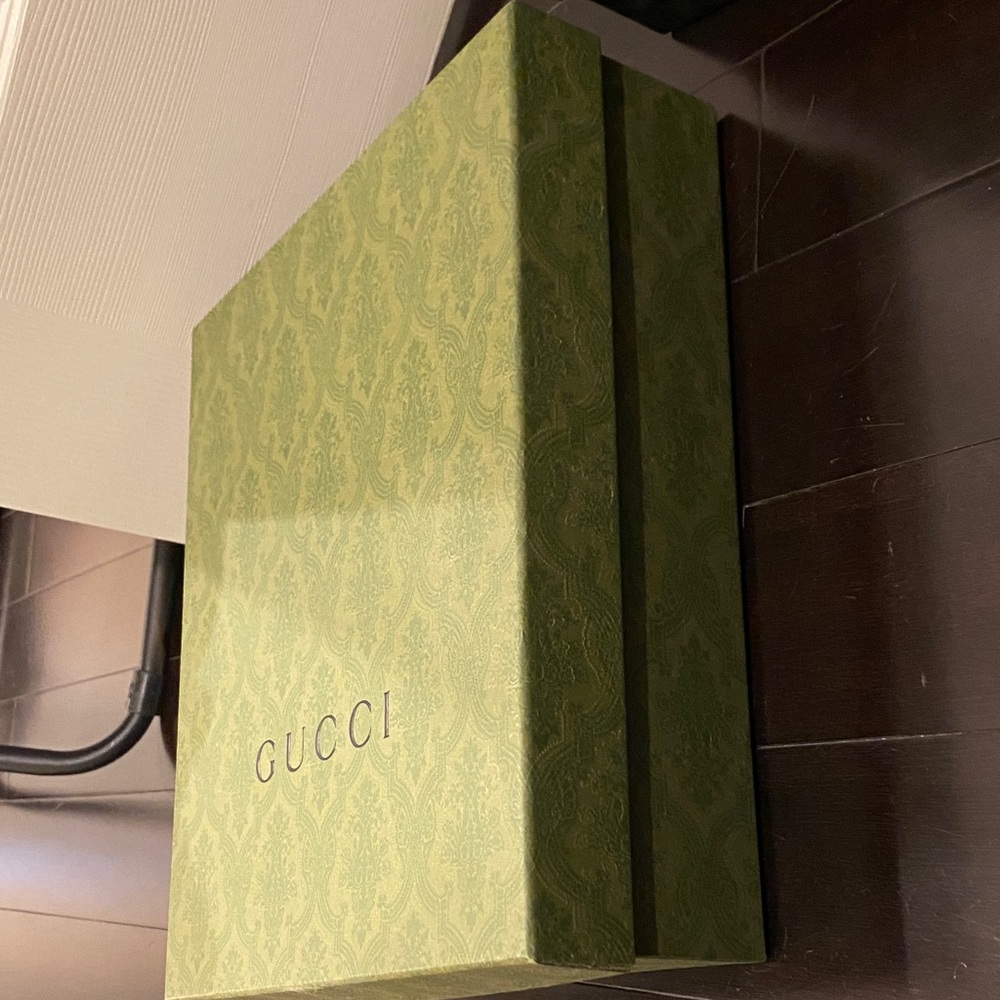 Authentic Gucci Patterned Shoe Box - image 2